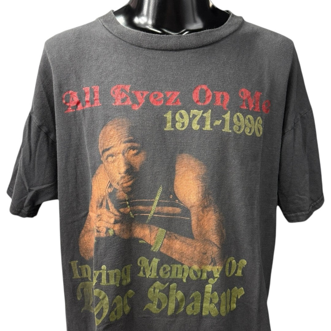 2PAC 90s ALL EYEZ ON ME / R.I.P. T-Shirt Size XL