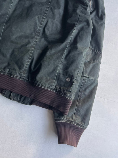 Diesel Green Gimmick Cotton Jacket Size L