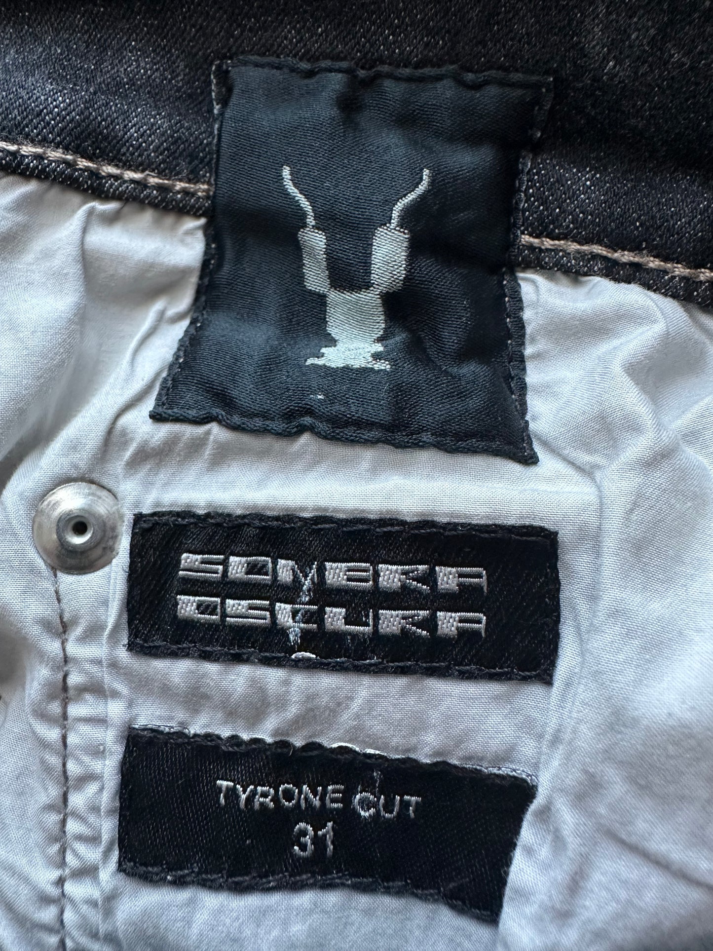 Rick Owens DRKSHDW SS20 Tyrone Cut Coated Jeans