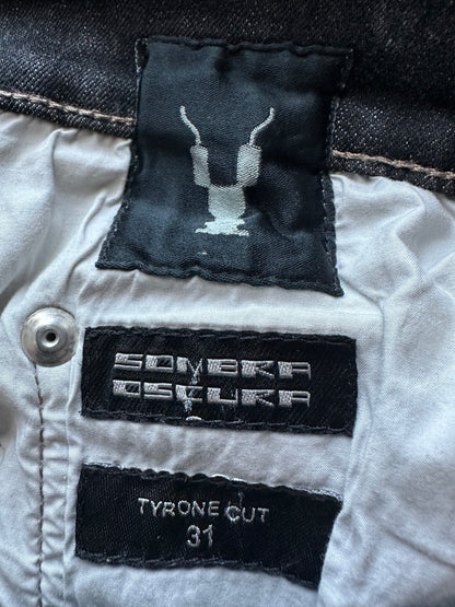 Rick Owens DRKSHDW SS20 Tyrone Cut Coated Jeans