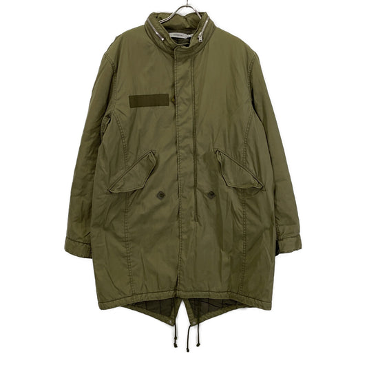nonnative Fur-Lined Military Coat Khaki Size 3