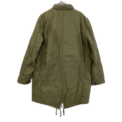 nonnative Fur-Lined Military Coat Khaki Size 3
