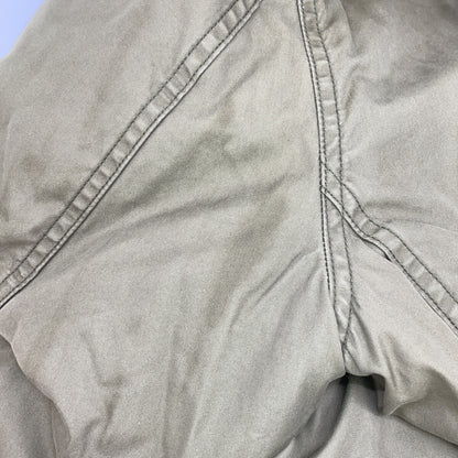 nonnative Fur-Lined Military Coat Khaki Size 3