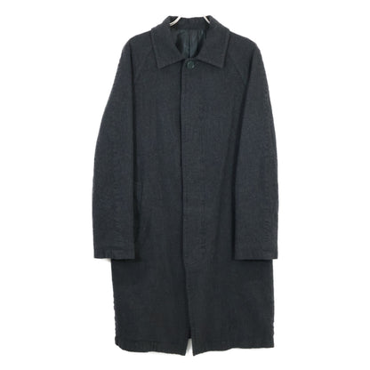 UNDERCOVER J9305 Compressed Wool Balmacaan Coat Grey Size 2