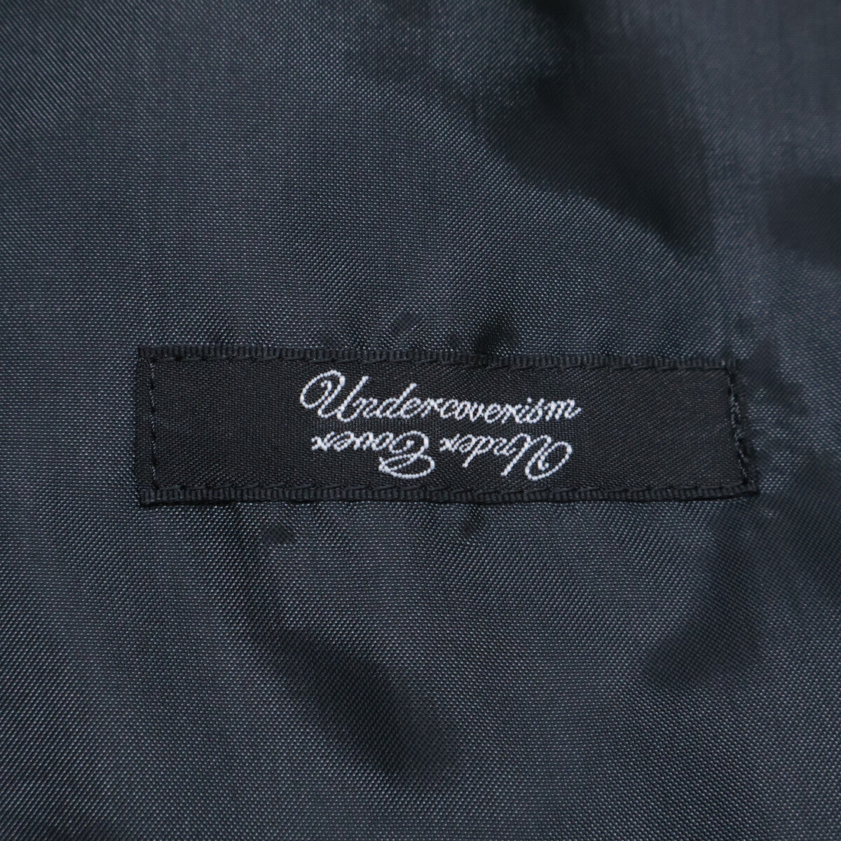 UNDERCOVER J9305 Compressed Wool Balmacaan Coat Grey Size 2