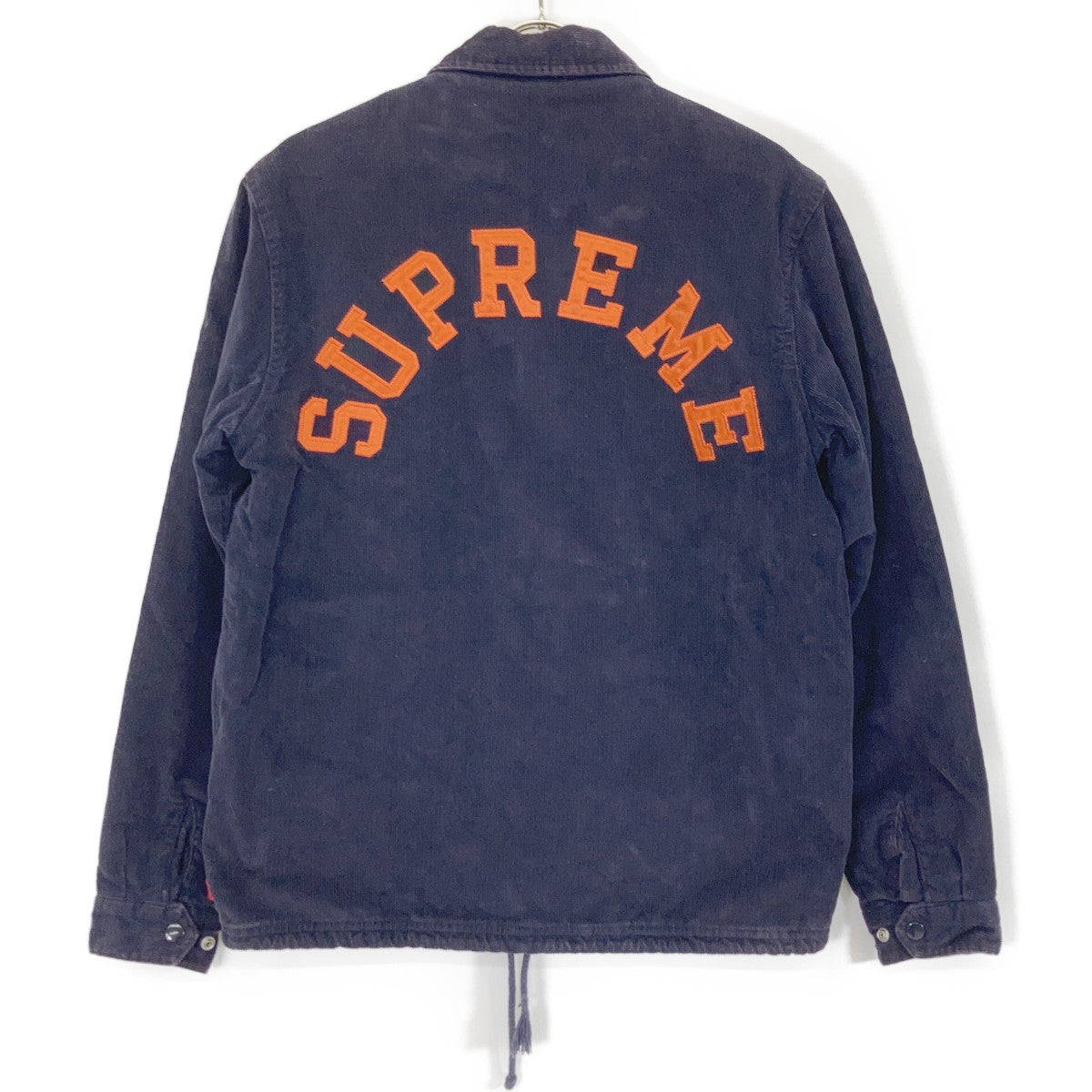 Supreme 11AW Corduroy Coaches Jacket Navy Size S