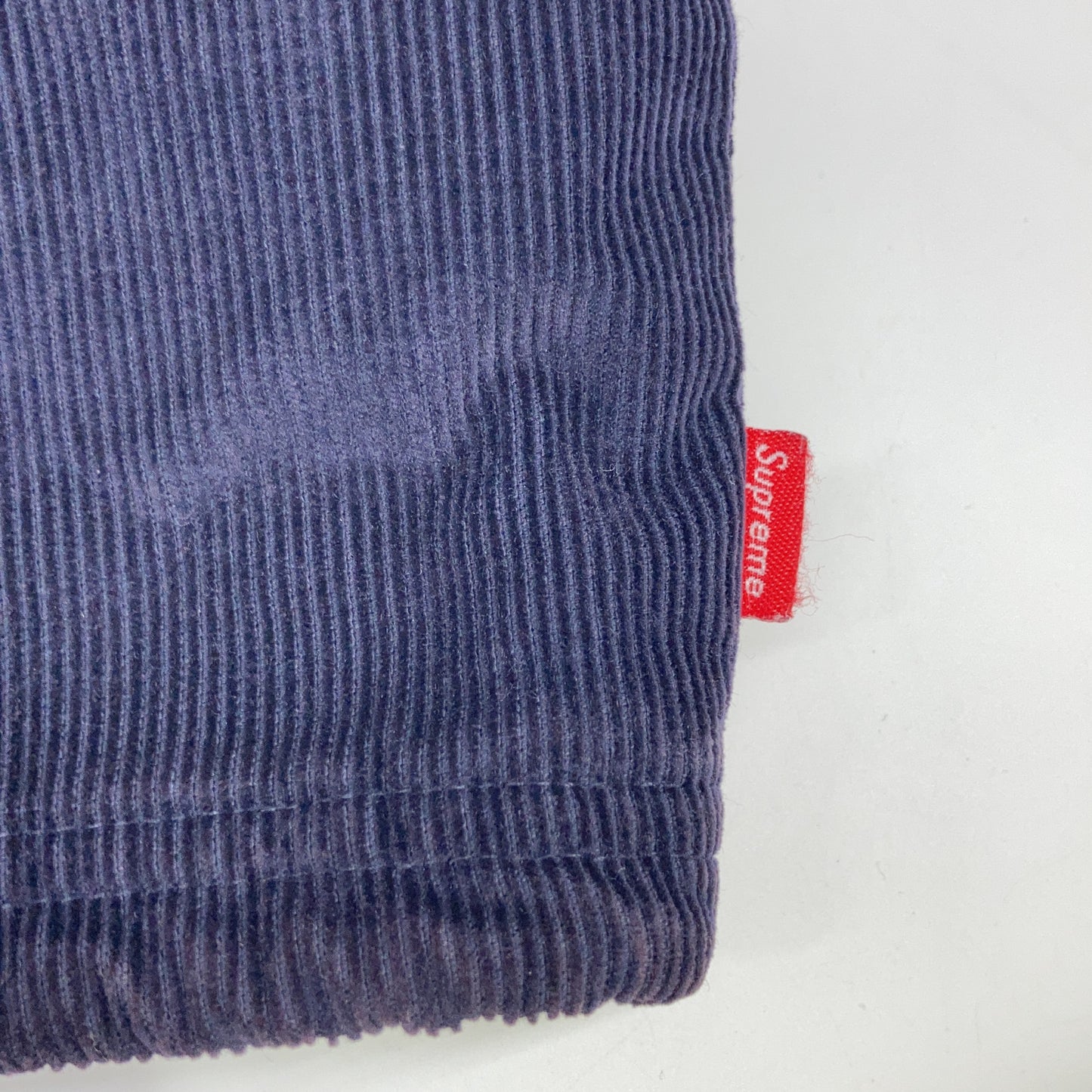Supreme 11AW Corduroy Coaches Jacket Navy Size S