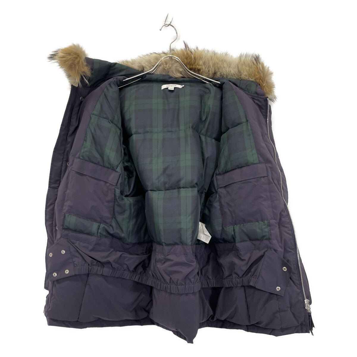 nonnative Explorer Hooded Down Jacket Purple Size 2