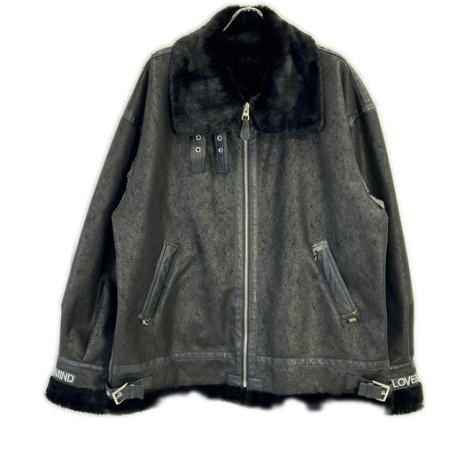 mastermind x Alpha Industries Faux Rider Jacket Size XL