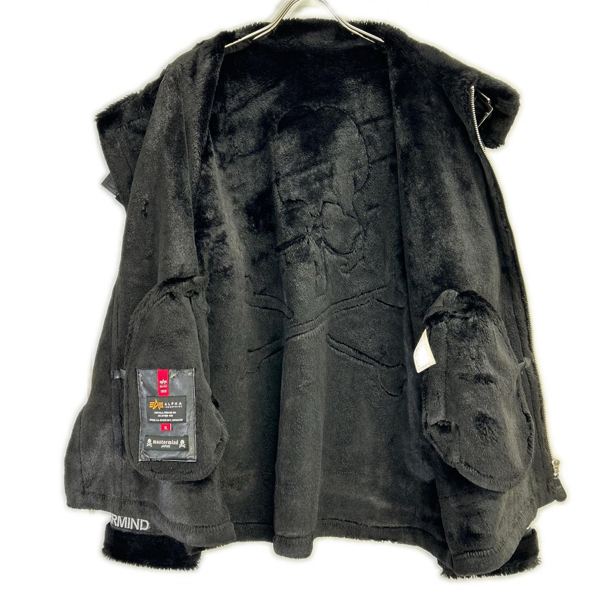mastermind x Alpha Industries Faux Rider Jacket Size XL