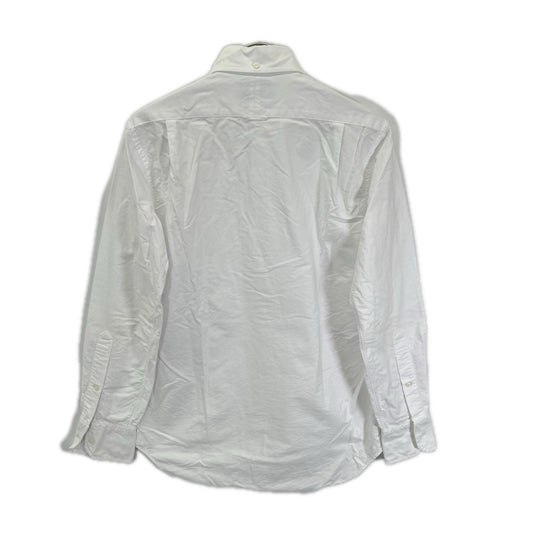 THOM BROWNE '01AW Long Sleeve Cotton Shirt White Size 1