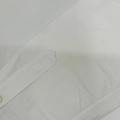 THOM BROWNE '01AW Long Sleeve Cotton Shirt White Size 1