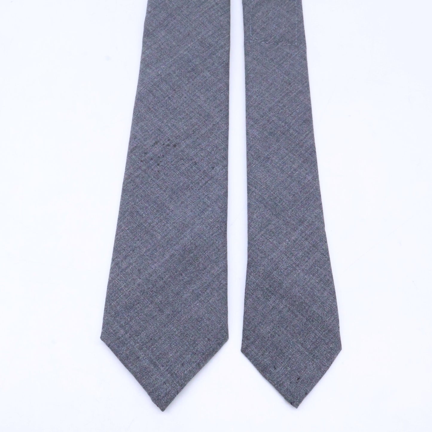 THOM BROWNE 01AW Wool Tie Gray Size ONE SIZE
