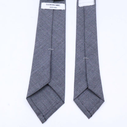 THOM BROWNE 01AW Wool Tie Gray Size ONE SIZE