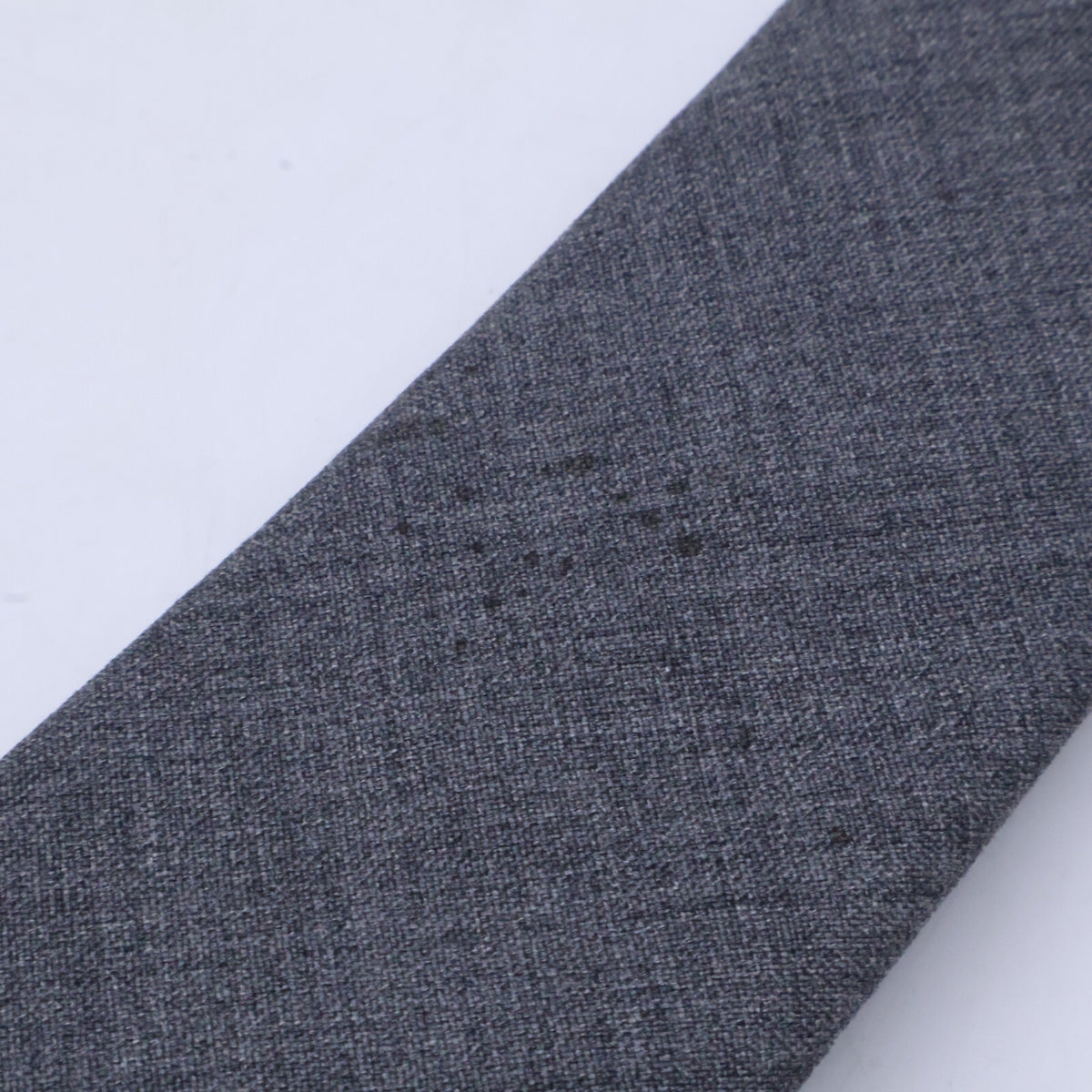 THOM BROWNE 01AW Wool Tie Gray Size ONE SIZE