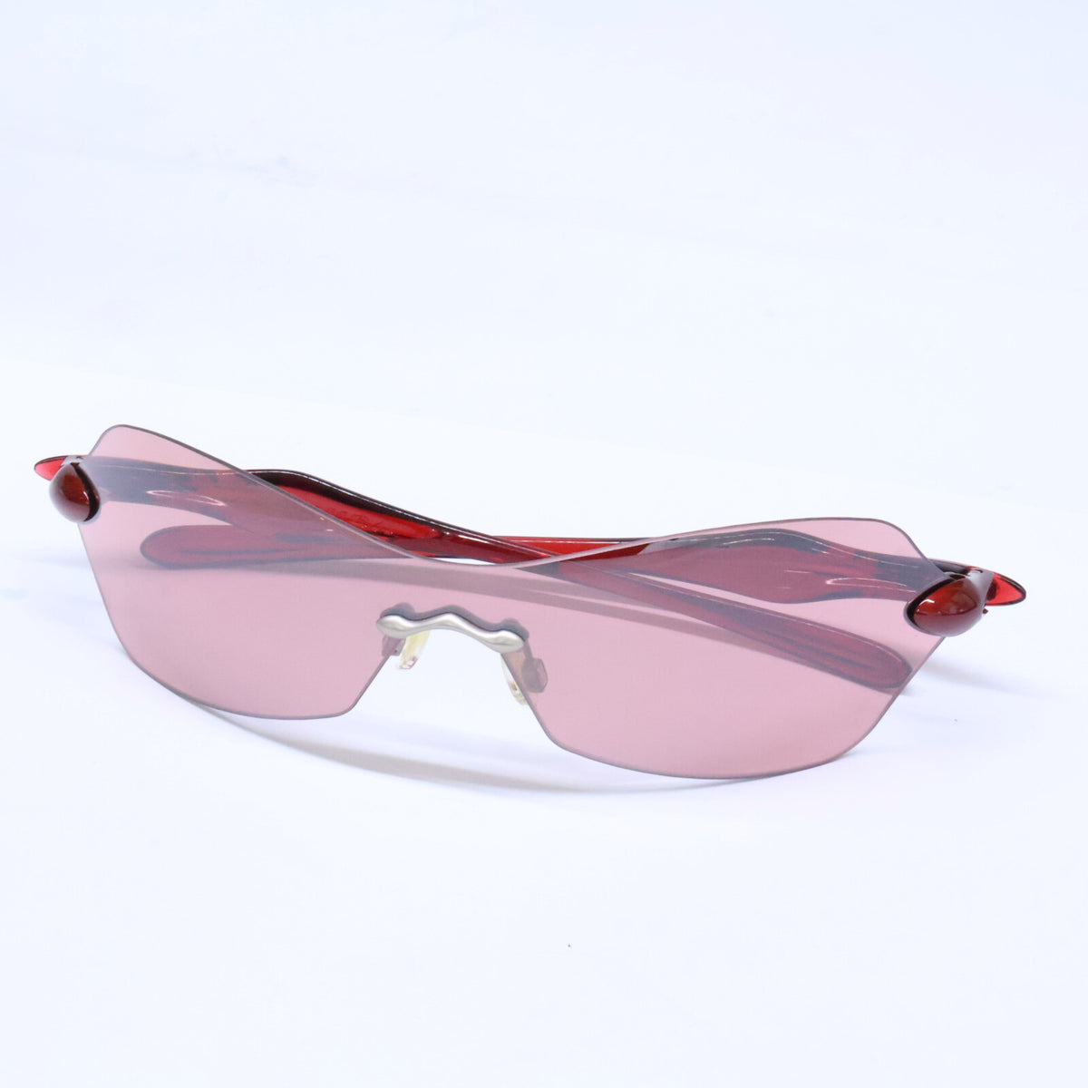 OAKLEY DARTBOARD Shield Lens Sunglasses Red Size ONE SIZE
