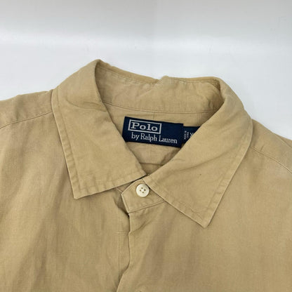 POLObyRalphLauren Linen Silk Pony Polo Shirt Size XL
