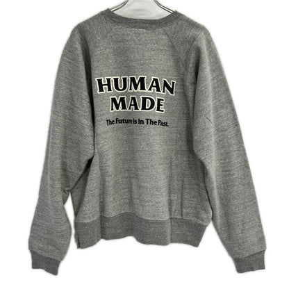 RAGLAN SWEATSHIRT x HUMAN MADE XX30CS001 x Red Wing Sweatshirt Gray Size 2XL