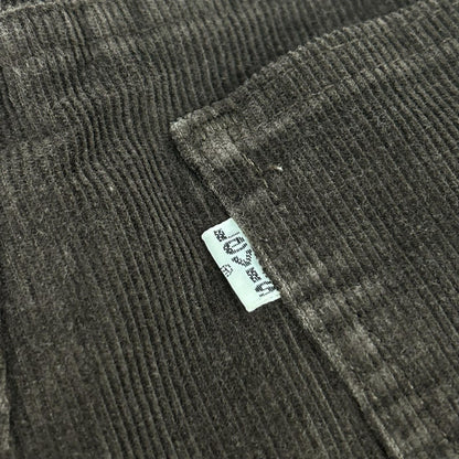 LEVI'S 85's 519-1528 Brown Corduroy Pants Size W34L32