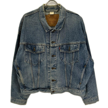 LEVI'S 90s 4th Type Big Patch Denim Jacket Indigo Size L