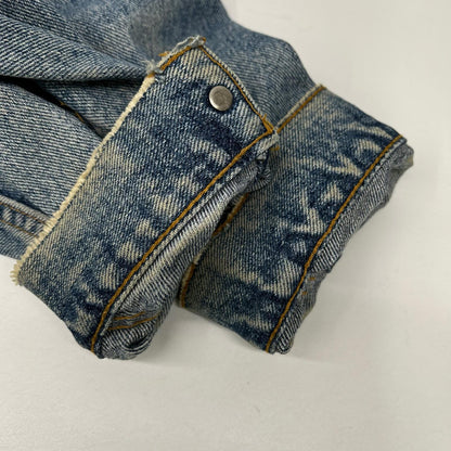 LEVI'S 90s 4th Type Big Patch Denim Jacket Indigo Size L