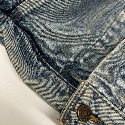 LEVI'S 90s 4th Type Big Patch Denim Jacket Indigo Size L