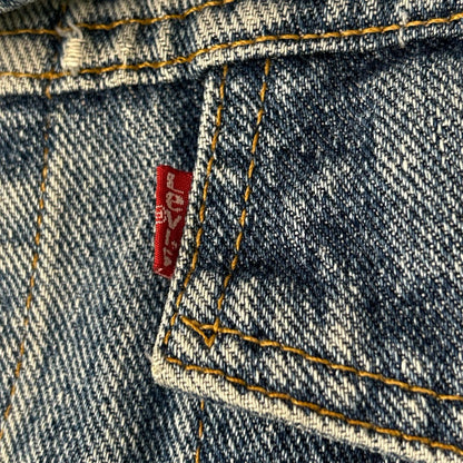 LEVI'S 90s 4th Type Big Patch Denim Jacket Indigo Size L