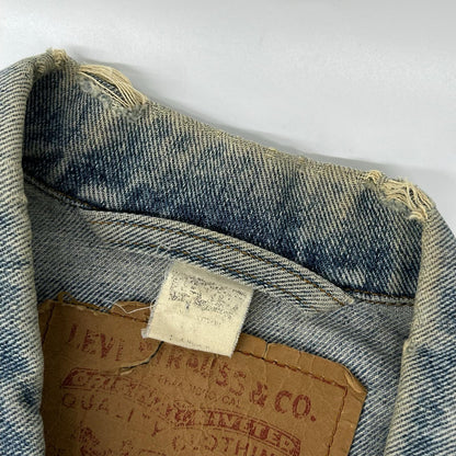 LEVI'S 90s 4th Type Big Patch Denim Jacket Indigo Size L