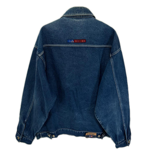 COOGI SPORT Indigo Denim Jacket Size 3XL