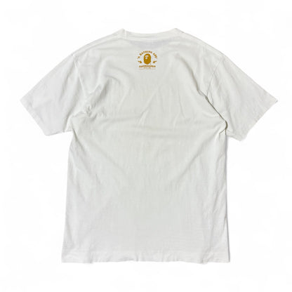 Japanese Brand A BATHING APE 00s White T-Shirt Size M