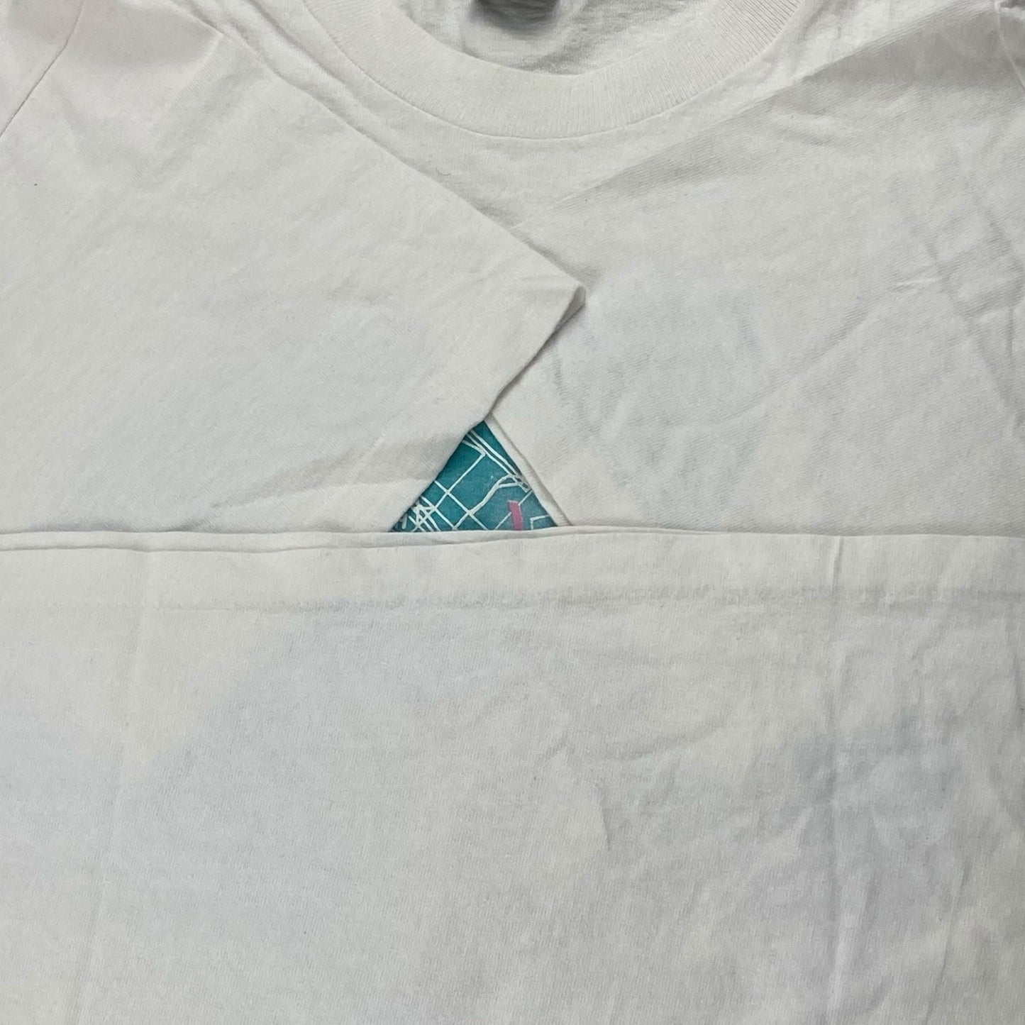 Anvil 80s Short Sleeve T-Shirt White Size L