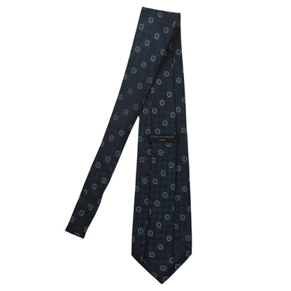 COMME des GARCONS HOMME Keichi Tanaka Rosette Silk Tie Black