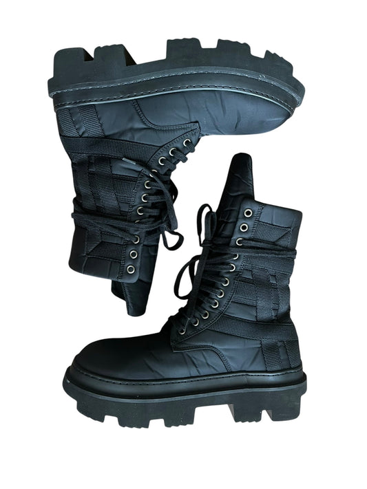 Rick Owens DRKSHDW SS24 Mega Tooth Army Boots Size EU 43