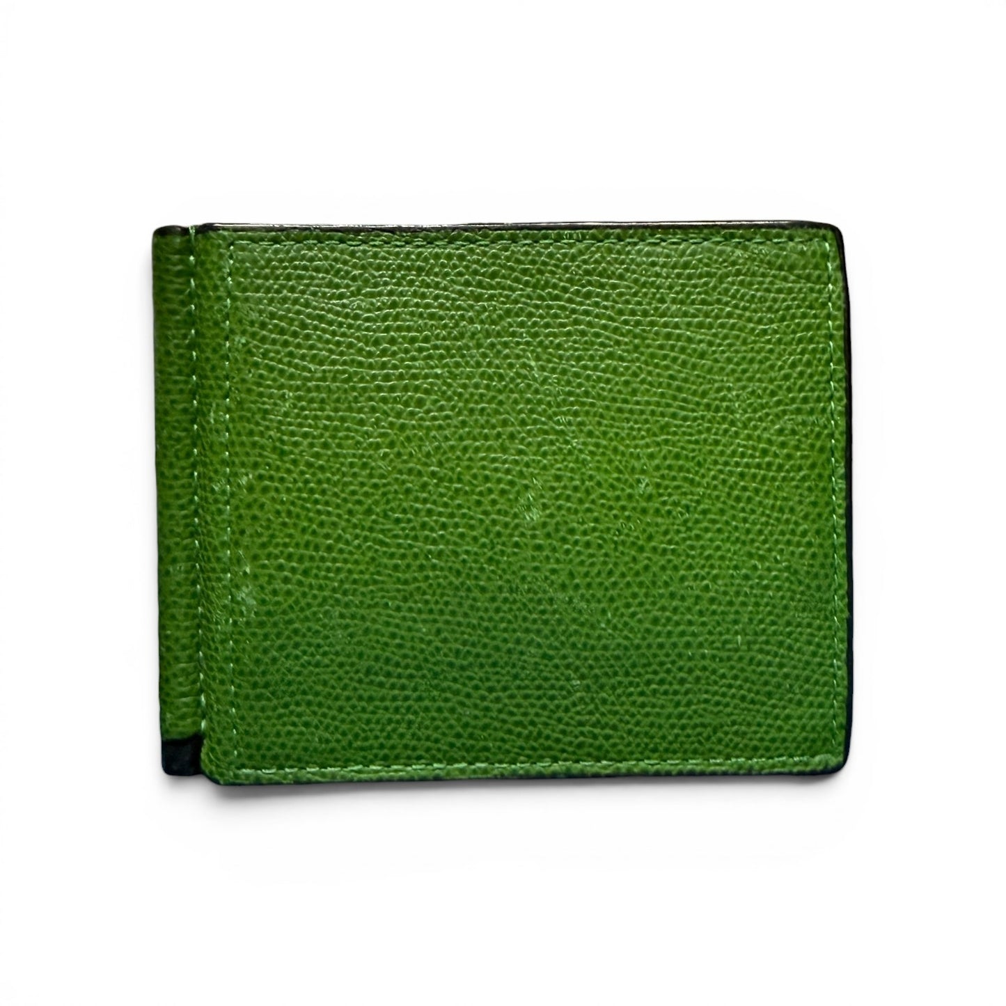 VALEXTRA V-Cut Double Money Clip