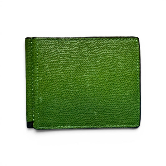 VALEXTRA V-Cut Double Money Clip