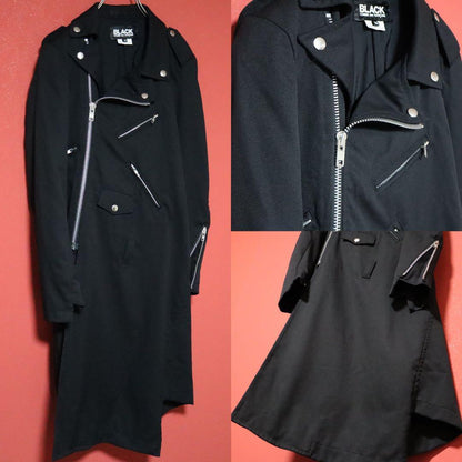 Comme des Garcons BLACK 16SS Asymmetric Twisted Wool Size XS