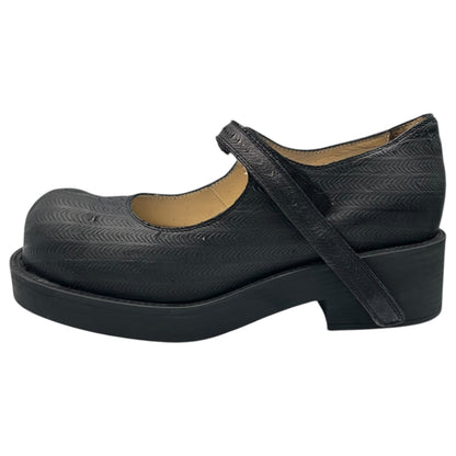 MM6 Maison Margiela 24SS Embossed Sneakers Black Size EU 43