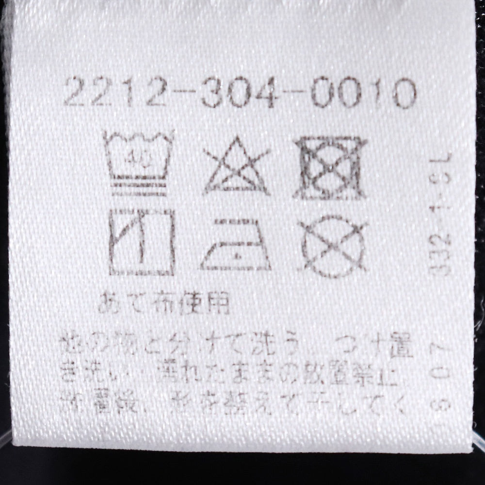 CHROME HEARTS Neck Logo Crewneck T-Shirt Black Size L