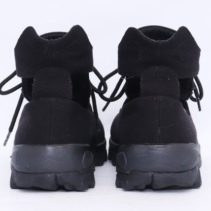 YOHJI YAMAMOTO PH 21SS Canvas Cut Work Boots Black Size 2