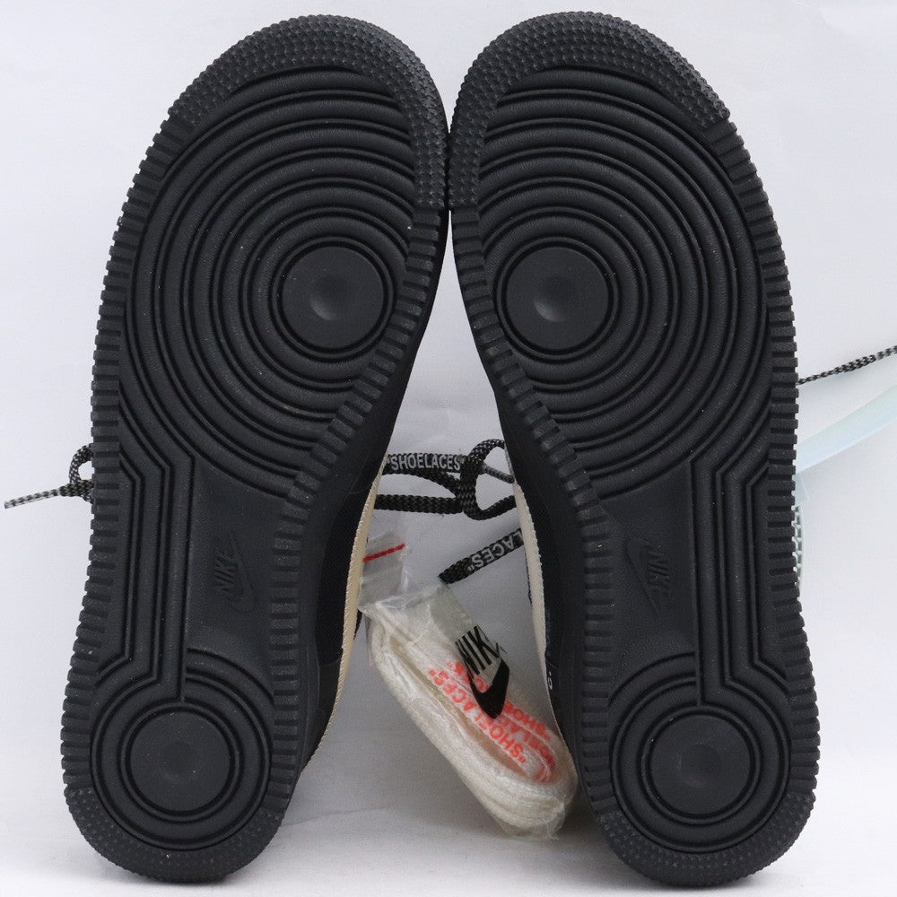 Off-White Nike The 10 Air Force 1 Black Sneakers Size 26cm