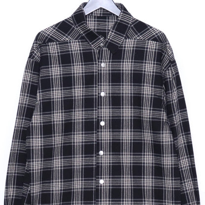 A.F ARTEFACT Exclusive Cotton Checked Black Gray Size 2
