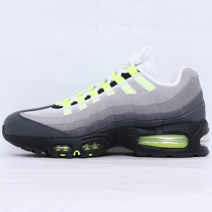 NIKE Women's Air Max 95 Big Bubble Neon Yellow Sneakers Size 27cm