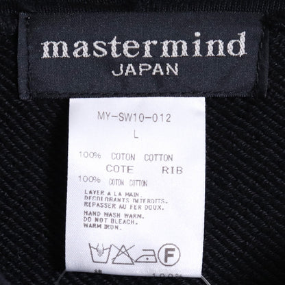 MASTERMIND Glass Beads Zip-Up Hoodie Black Size L