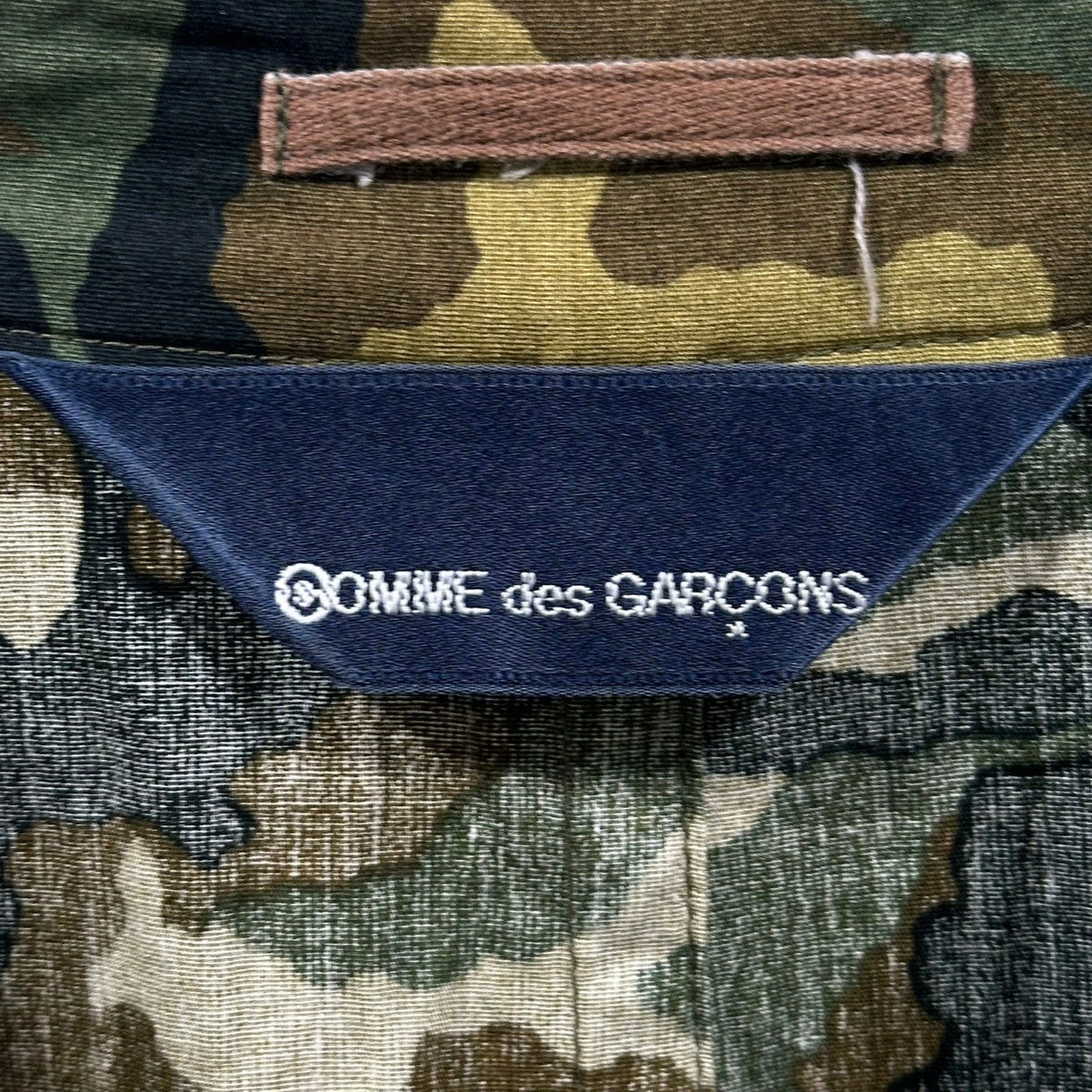 COMME des GARCONS 98SS Aoyama Camo Coat Khaki Size FREE