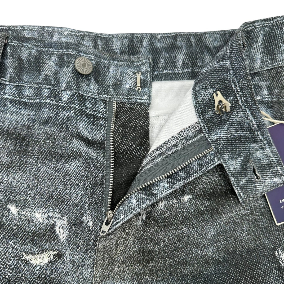 EMOTIONAL WORLD X-Ray Scanned Print Jeans Size 4