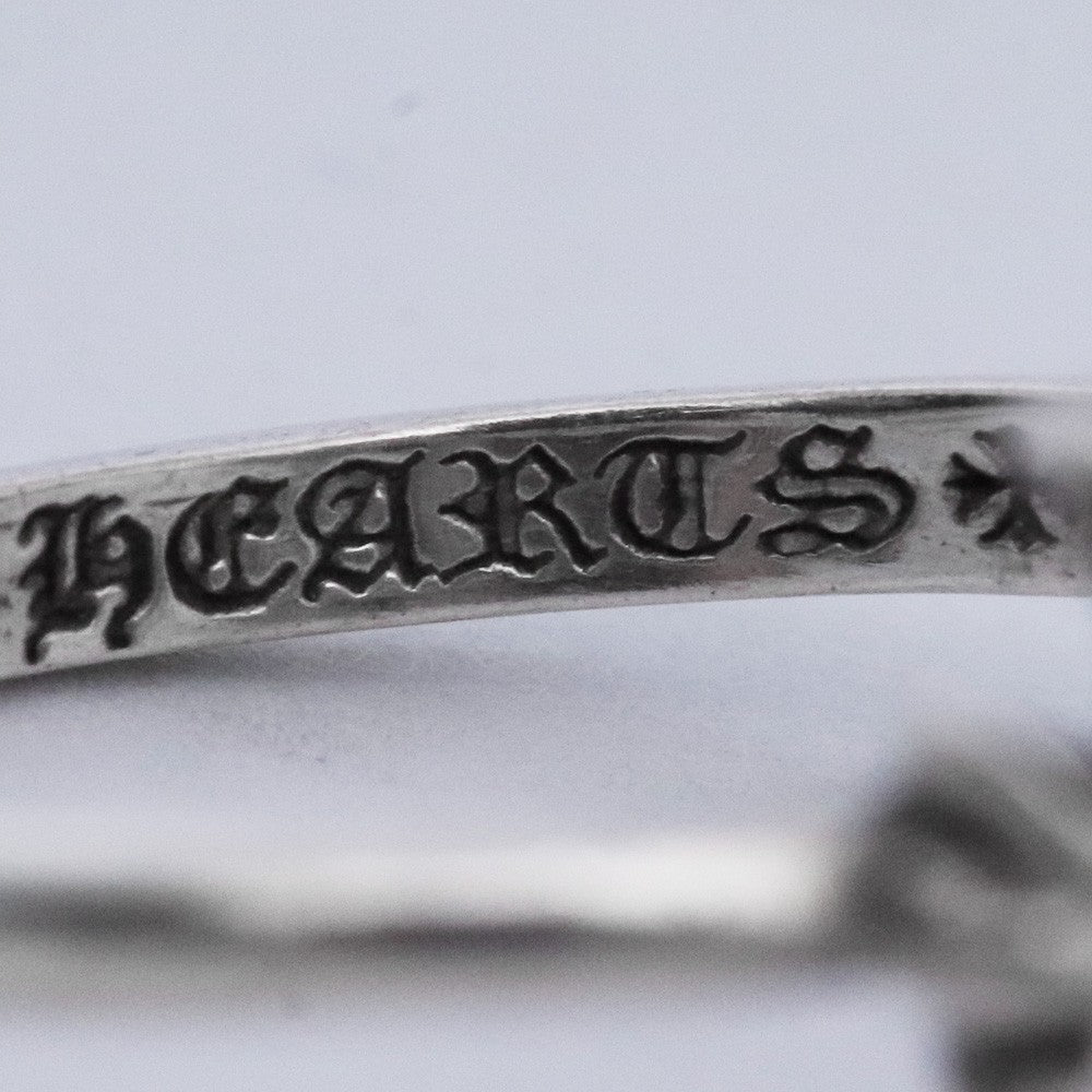 CHROME HEARTS Bubblgm CH Cross Ring Silver Size ONE SIZE
