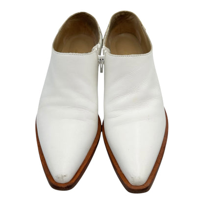 JUNYA WATANABE Back-Python Paneled Shoes White Sneakers Size S