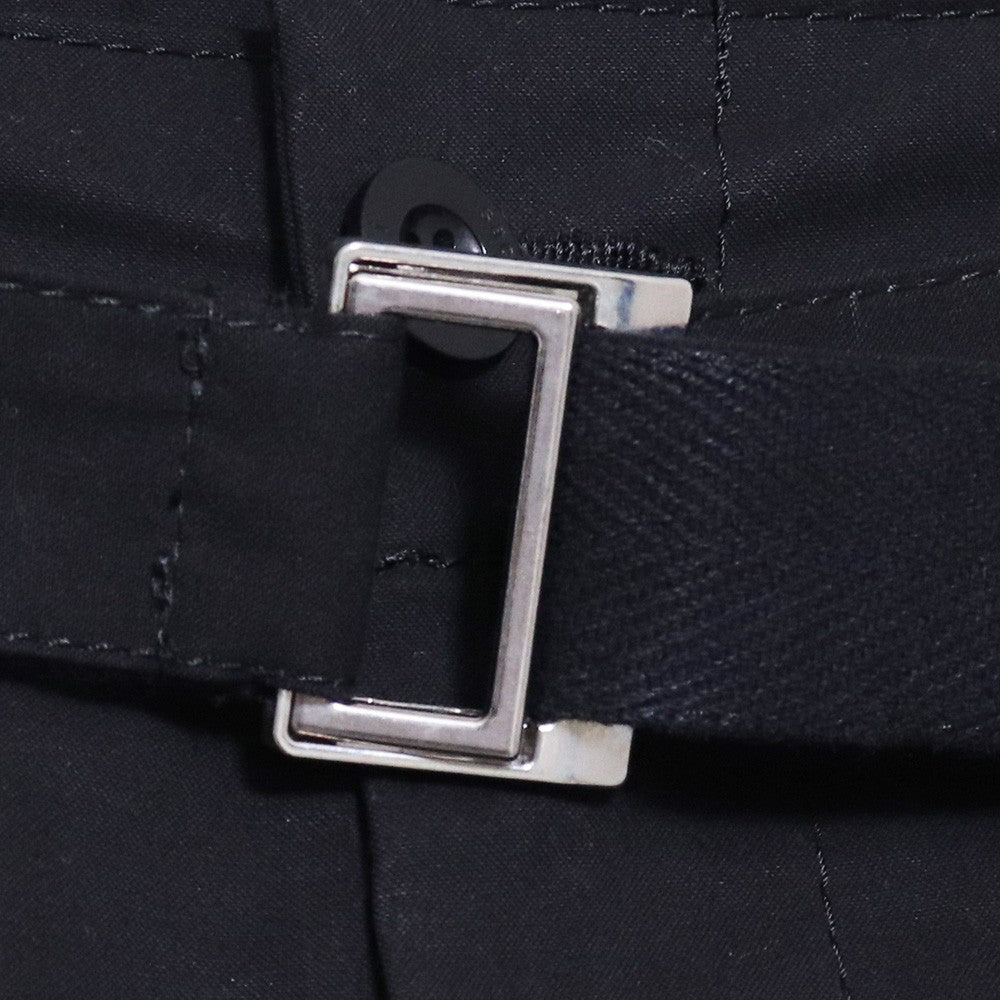 SACAI 21AW Cotton Oxford Cargo Pants Black Size 2
