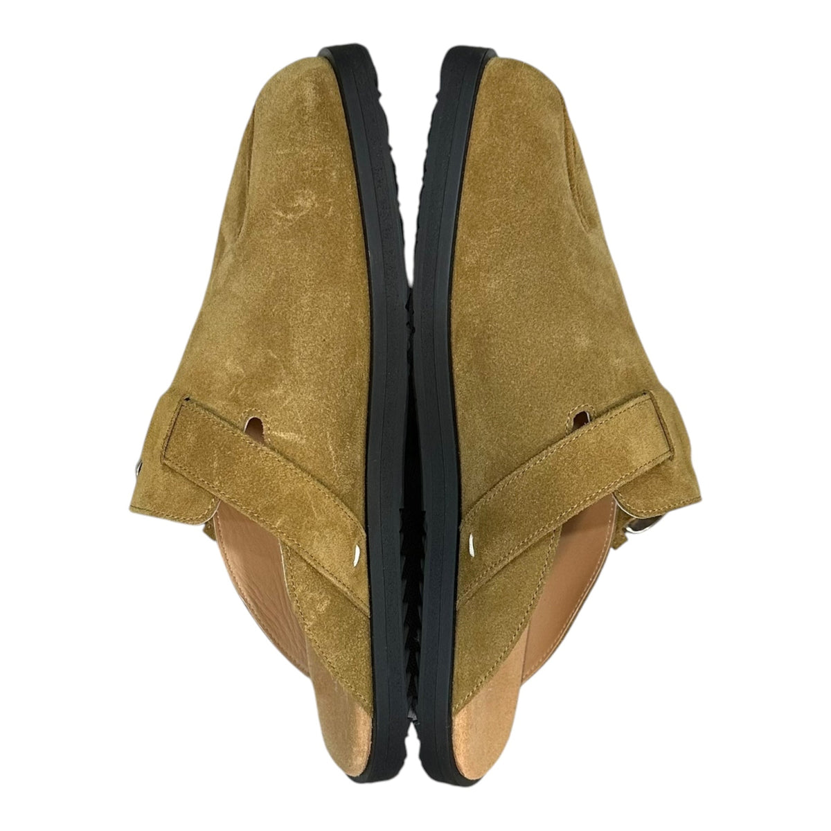 MAISON MARGIELA Tabi Anatomic Suede Sandals Cumin Size EU 40