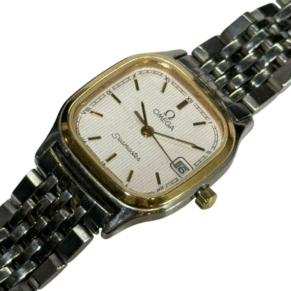 OMEGA Vintage Seamaster Date Square Quartz Watch